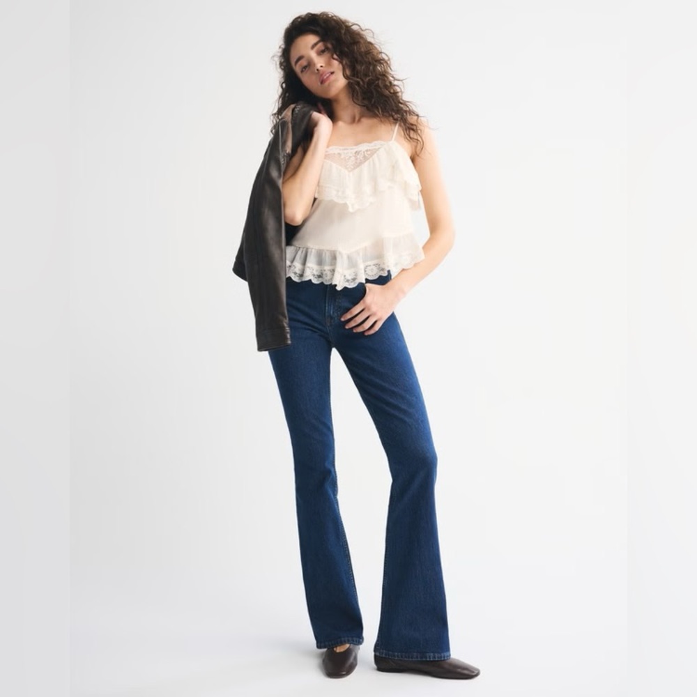 Abercrombie High Rise Bootcut Jean